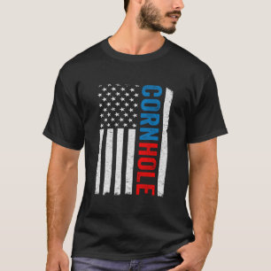 Unsere amerikanische Flagge Corn Hole Bean Bag Tos T-Shirt