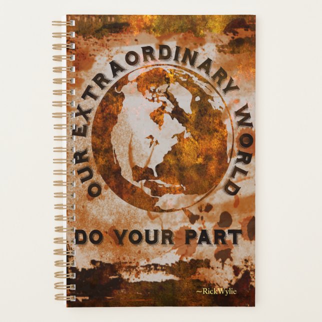 Unsere außergewöhnliche Welt - Inspiration Planer (Vorderseite)