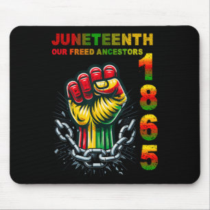 Unsere befreiten afrikanischen Vorfahren im Juni-1 Mousepad
