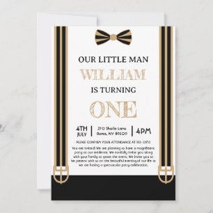 Unsere berüchtigte kleine Geburtstagspartei Einladung