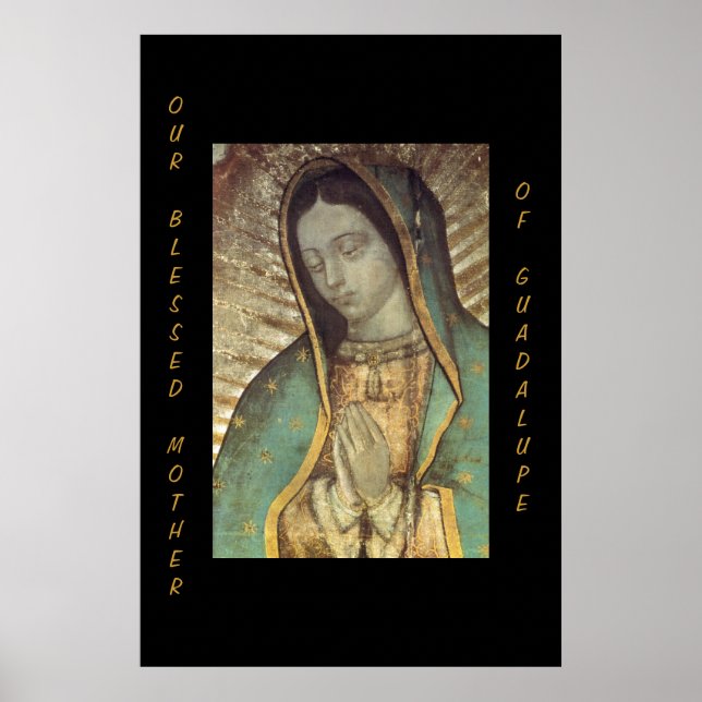 UNSERE BLAESTER MUTTER VON GUADALUPE POSTER (Vorne)