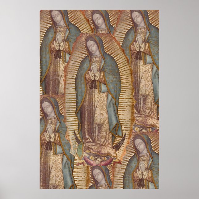 UNSERE BLESSED MOTHER OF GUADALUPE (XTRA LRG 40X60 POSTER (Vorne)