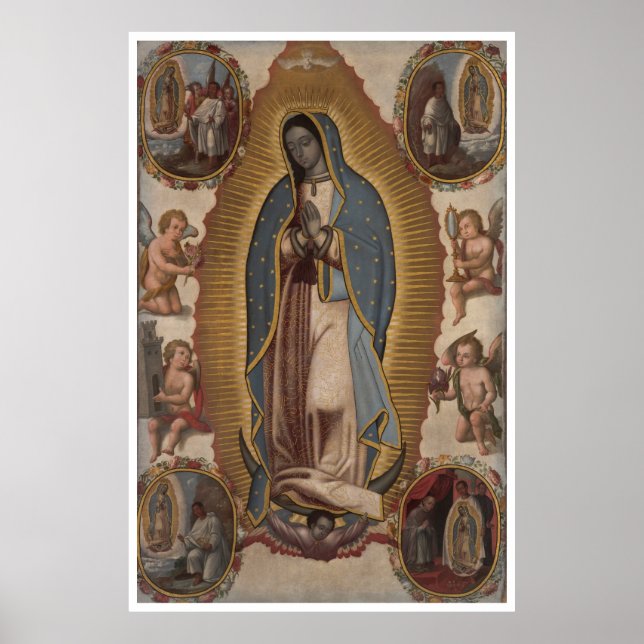 UNSERE BLESSED MOTHER OF GUADALUPE (XTRA LRG 40X60 POSTER (Vorne)