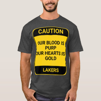 UNSERE BLUT IST PURP UNSERE HERZEN IST GOLD T-Shirt