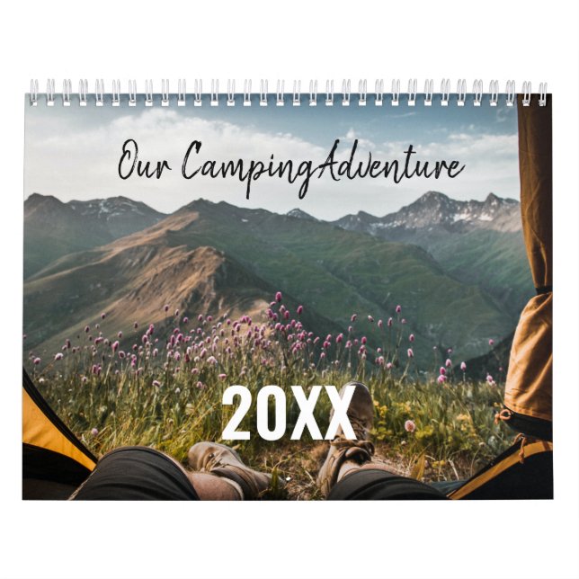 Unsere Camping Adventure Foto Vorlage Kalender (Titelbild)