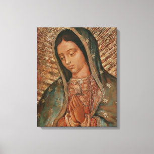 unsere Dame aus Guadalupe Leinwand drucken