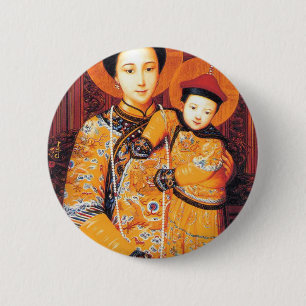 Unsere Dame chinesischen der Jungfrau Mary der Button