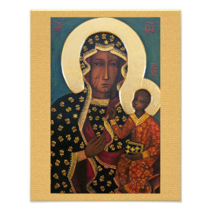 Unsere Dame Czestochowa Fotodruck
