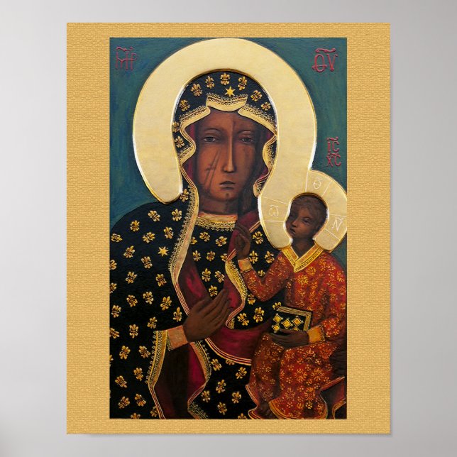 Unsere Dame Czestochowa Poster (Vorne)