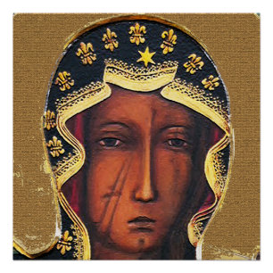 Unsere Dame Czestochowa Poster