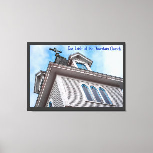 Unsere Dame der Bergkirche Leinwanddruck