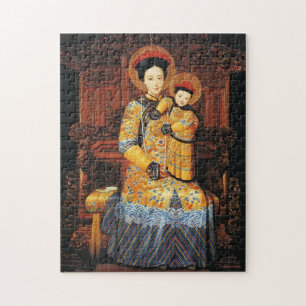 Unsere Dame der China (中 华 母, 中 聖) chinesische Jun Puzzle