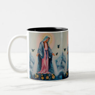Unsere Dame der Grace-Tasse Zweifarbige Tasse