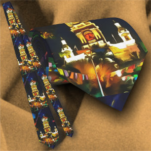 Unsere Dame der Guadalupe Kirche 190130 Neck Tie Krawatte