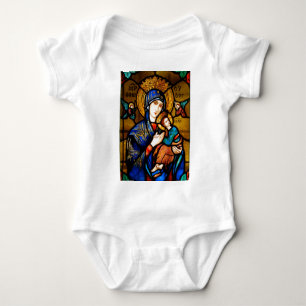 unsere Dame der ständigen Hilfe Baby Strampler
