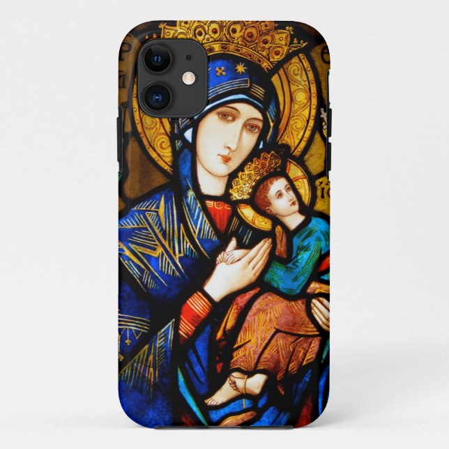 unsere Dame der ständigen Hilfe Case-Mate iPhone Hülle (Rückseite)