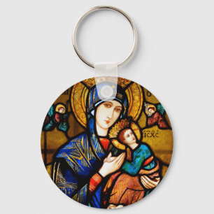 unsere Dame der ständigen Hilfe Schlüsselanhänger