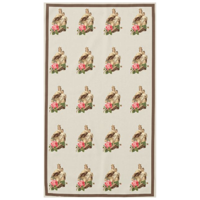 Unsere Dame des Berges Karmel Jesus Karmelite Tabl Tischdecke (Vorderseite)