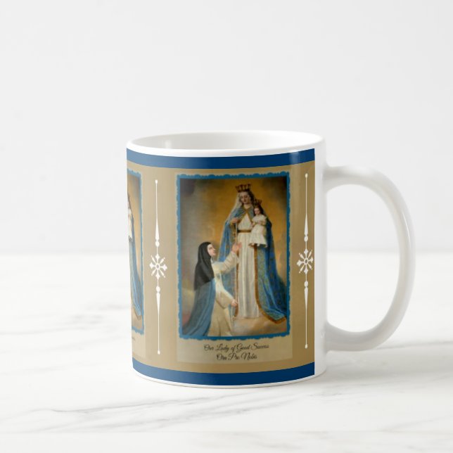 Unsere Dame des guten Erfolgs-Katholischen Kaffeetasse (Rechts)