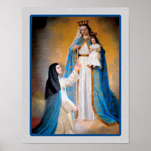 Unsere Dame des guten Erfolgs. Poster