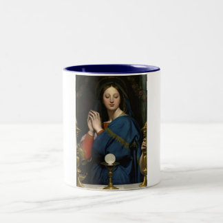 Unsere Dame des heiligsten Sakraments Zweifarbige Tasse