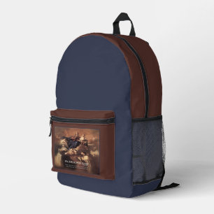 Unsere Dame des Karmel-Gebets Bedruckter Rucksack