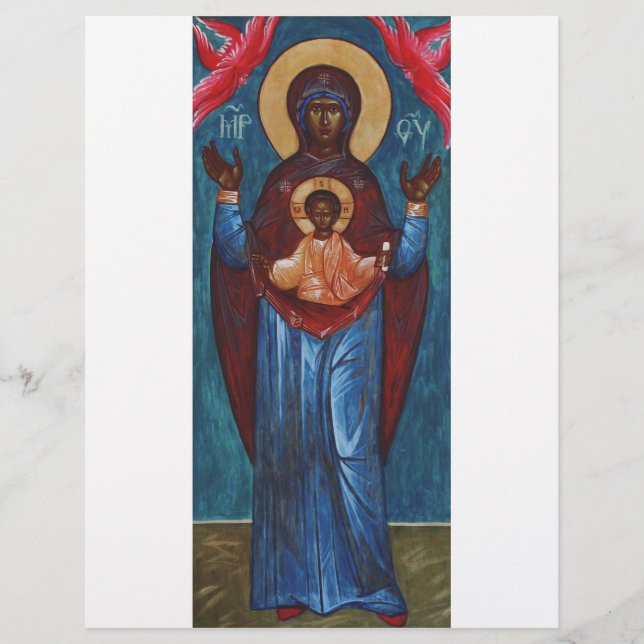 Unsere Dame des Zeichens Flyer (Vorne)