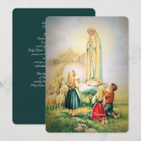 Unsere Dame Fatima Angel Trinitarian Gebet