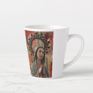Unsere Dame Guadalupe, die Gönnerin des amerikani Milchtasse