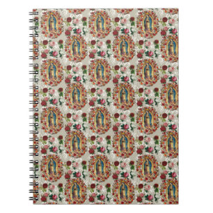 Unsere Dame Guadalupe Jungfrau Mary Katholische He Notizblock