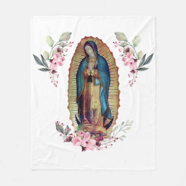 Unsere Dame Guadalupe, Nuestra Señora de Guadalupe Fleecedecke (Vorderseite)