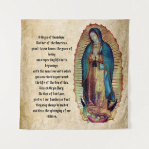 Unsere Dame Guadalupe, Nuestra Señora de Guadalupe Wandteppich