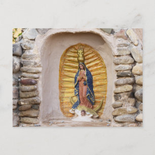 Unsere Dame Guadalupe, Ranchos De Taos, New Mexico Postkarte