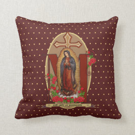 Unsere Dame Guadalupe Santa Maria Spanische Jungfr Kissen