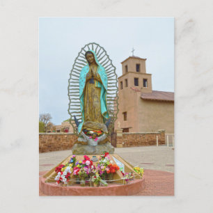 Unsere Dame Guadalupe Shrine, Santa Fe, New Mexico Postkarte