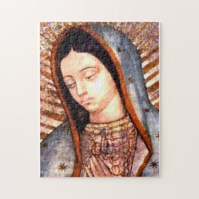 Unsere Dame im Puzzle von Guadalupe (Vertikal)