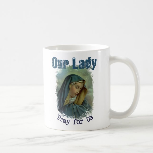 Unsere Dame Mug Kaffeetasse (Rechts)