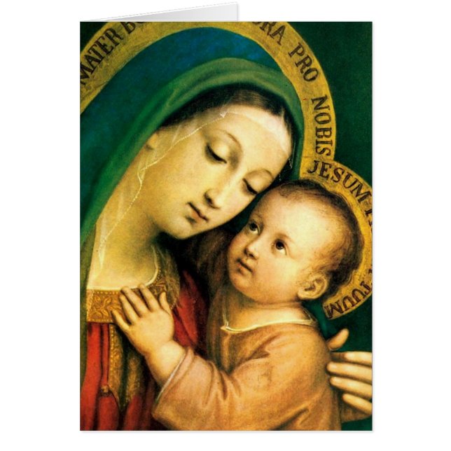 Unsere Dame Of Good Counsel Please beten für uns (Vorne)