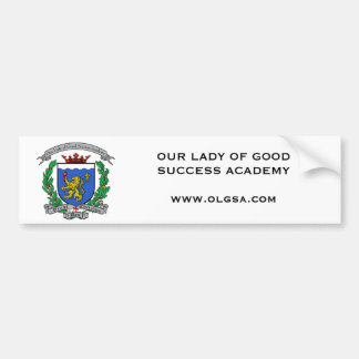 UNSERE DAME OF GOOD SUCCESS ACADEMY AUTOAUFKLEBER