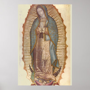 UNSERE DAME OF GUADALUPE 30 x 45 Poster
