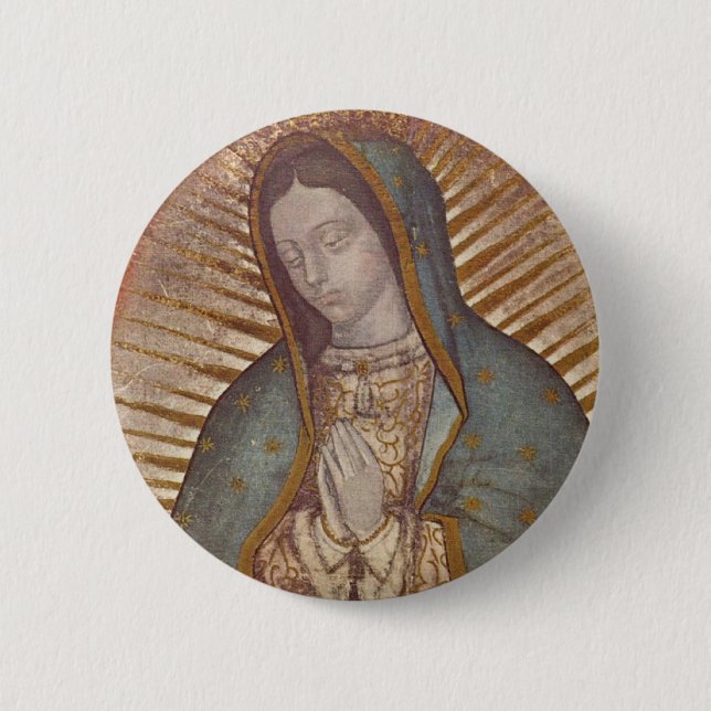UNSERE DAME OF GUADALUPE BUTTON (Vorderseite)