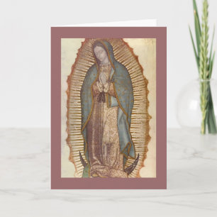 UNSERE DAME OF GUADALUPE KARTE