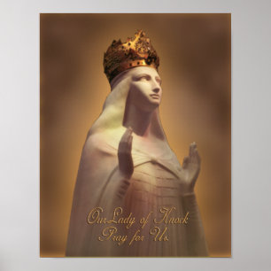 UNSERE DAME OF KNOCK PRAY FOR US POSTER