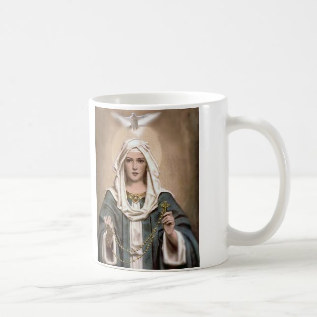 UNSERE DAME OF THE ROSARY TASSE (Rechts)