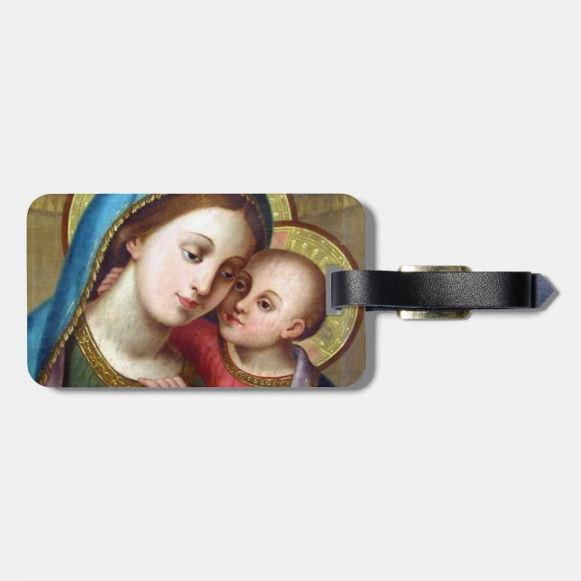 UNSERE DAME REFUGE OF SINNERS GEPÄCKANHÄNGER (Rückseite horizontal)