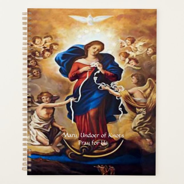 Unsere Dame Undoer des Gebets der Knochen Planer (Vorderseite)
