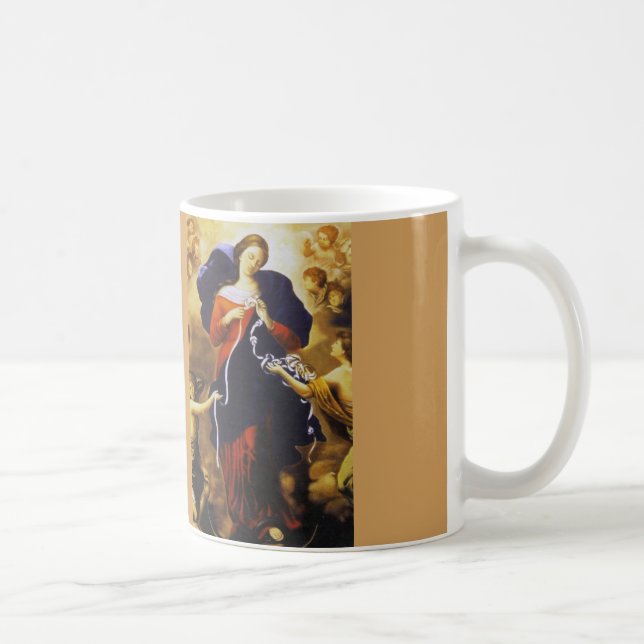 UNSERE DAME UNDOER OF KNOTS KAFFEETASSE (Rechts)
