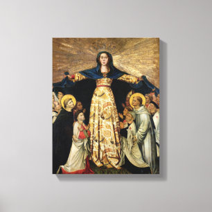 Unsere Dame von Anmut und die Meister des Leinwanddruck