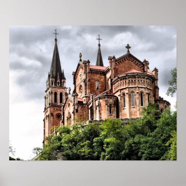 Unsere Dame von Covadonga Poster (Vorne)