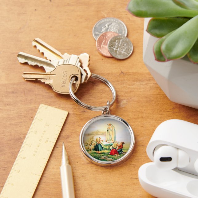 Unsere Dame von Fatima 1917 Schlüsselanhänger (Schreibtisch)